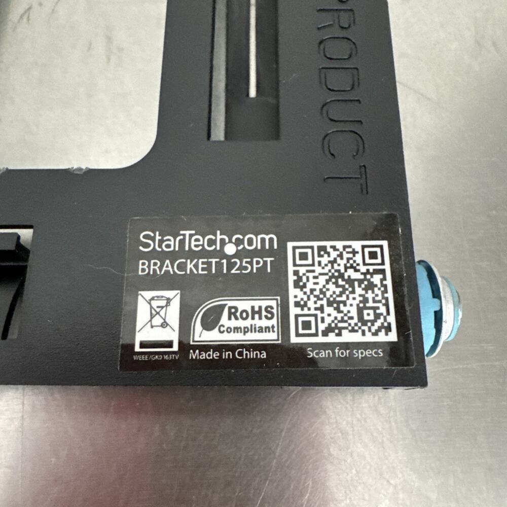 StarTech 2.5" SSD/HDD 3.5" Drive Bay Mounting Bracket BRACKET125PT Lot Of 2 - Picture 4 of 5